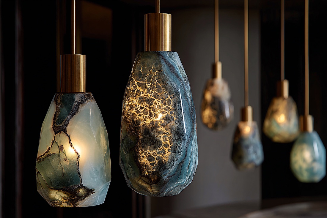 Agate Pendant Lamps