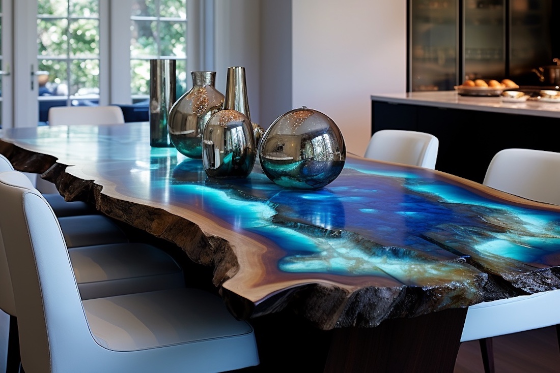Opalescent Dining Table