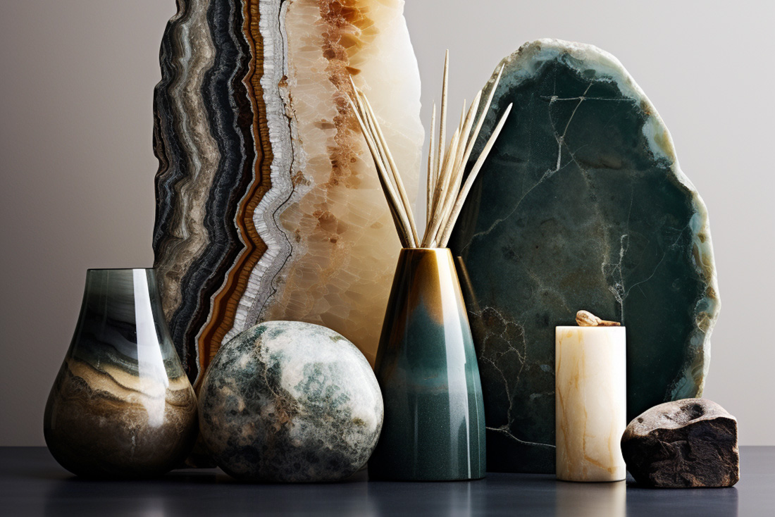 collection of gemstones